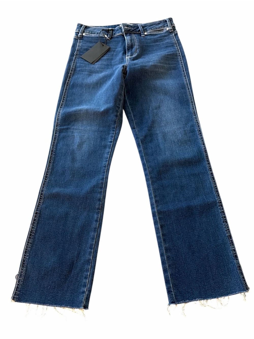 Paige Straight Leg Jean Medium Wash Size 27